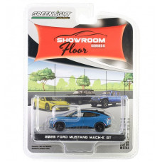 68050F-GRL FORD Mustang Mach-E GT Performance Edition with Nite Pony Package 2023 Vapor Blue, 1:64